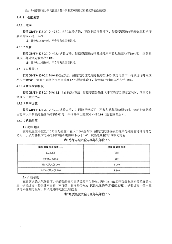 标准丨《大型并网光伏发电站储能系统技术规范（征求意见稿）》