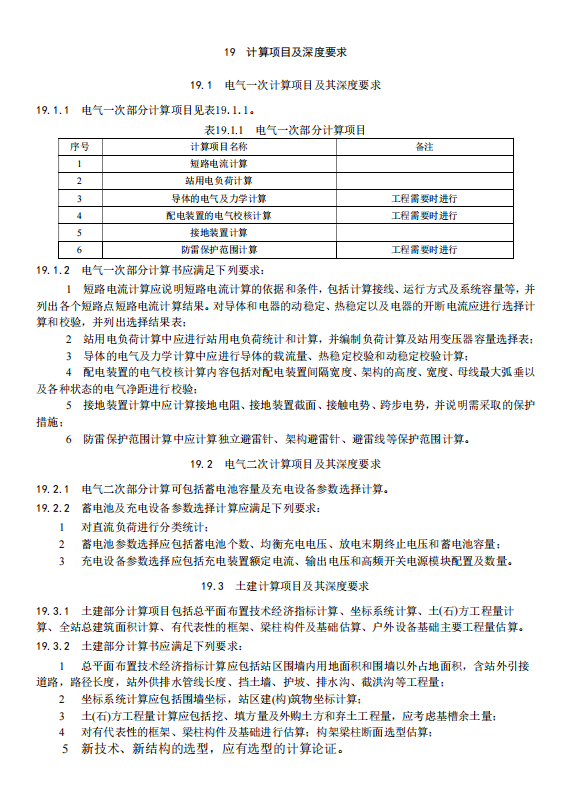 《电化学储能电站初步设计内容深度规定》征求意见