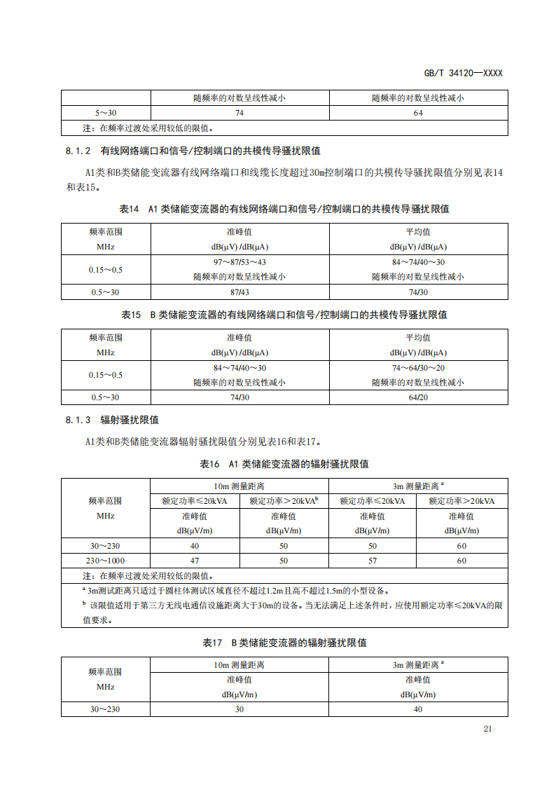 国家标准丨《电化学储能系统储能变流器技术要求》《电力储能用铅炭电池》征意见