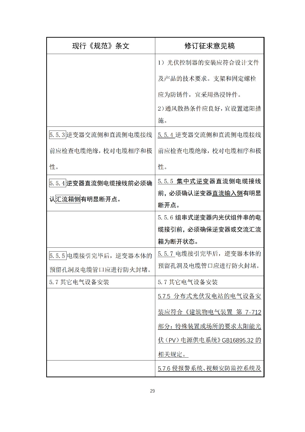新增储能系统施工要求！国家标准《光伏发电站施工规范》修订征意见！