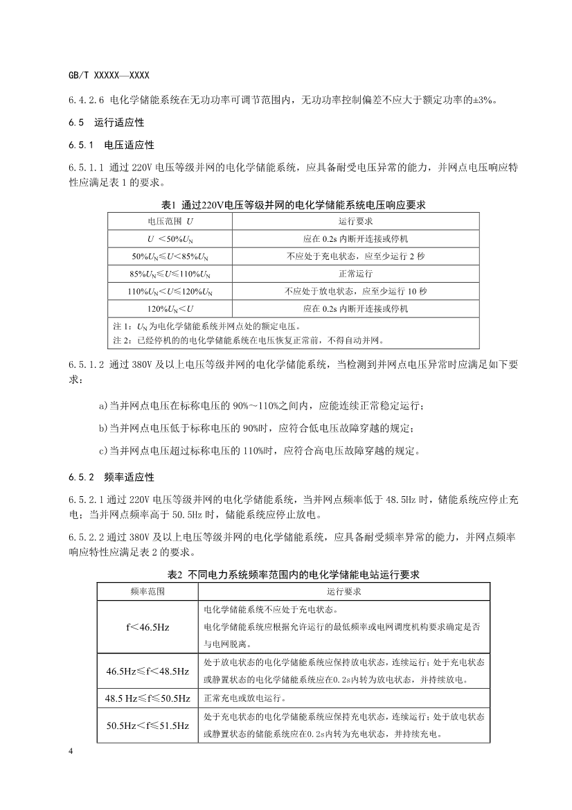 国家标准《电力系统电化学储能系统通用技术条件》征求意见！