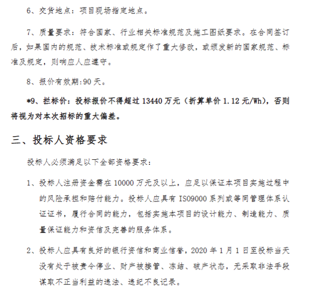 储能招标丨30MW/120MWh！中国电建200MW光伏项目储能设备采购