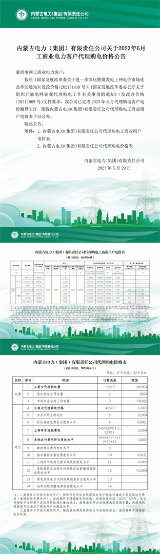 2023年6月全国峰谷电价汇总！广东价差达1.4279元/kWh！