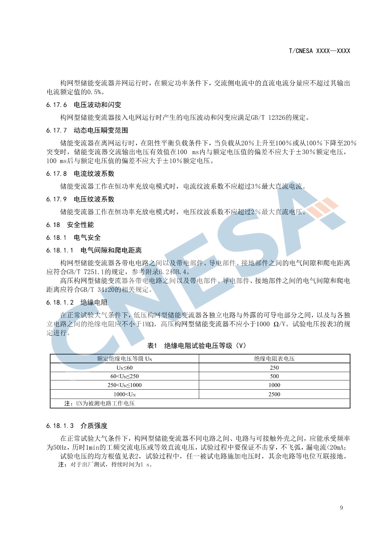 《构网型储能变流器技术规范》团体标准征求意见！