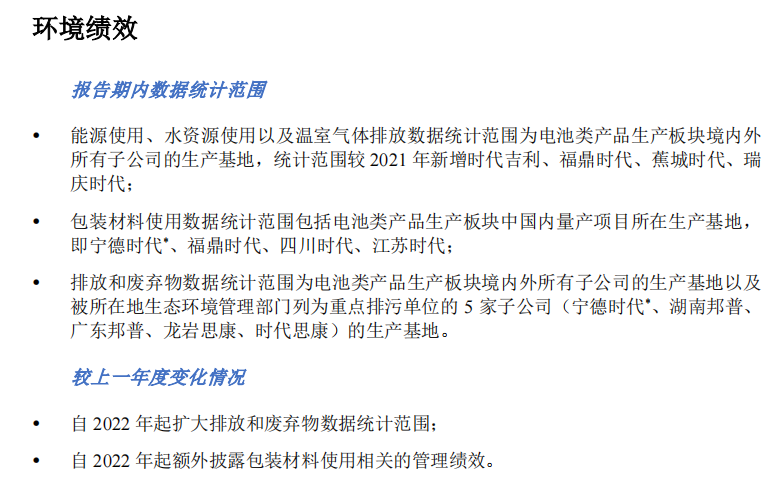 宁德时代2022年ESG报告发布！供应商总数共609家