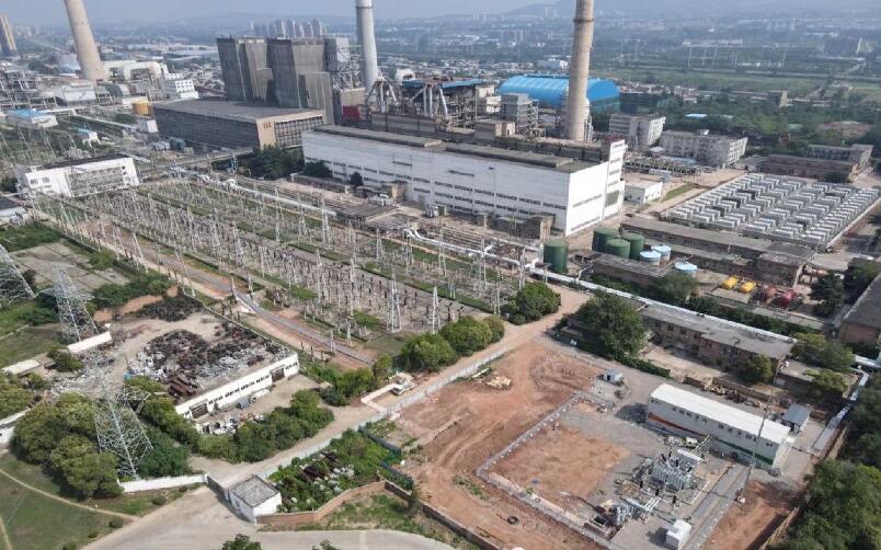 河南首个独立储能电站从电网侧送电成功
